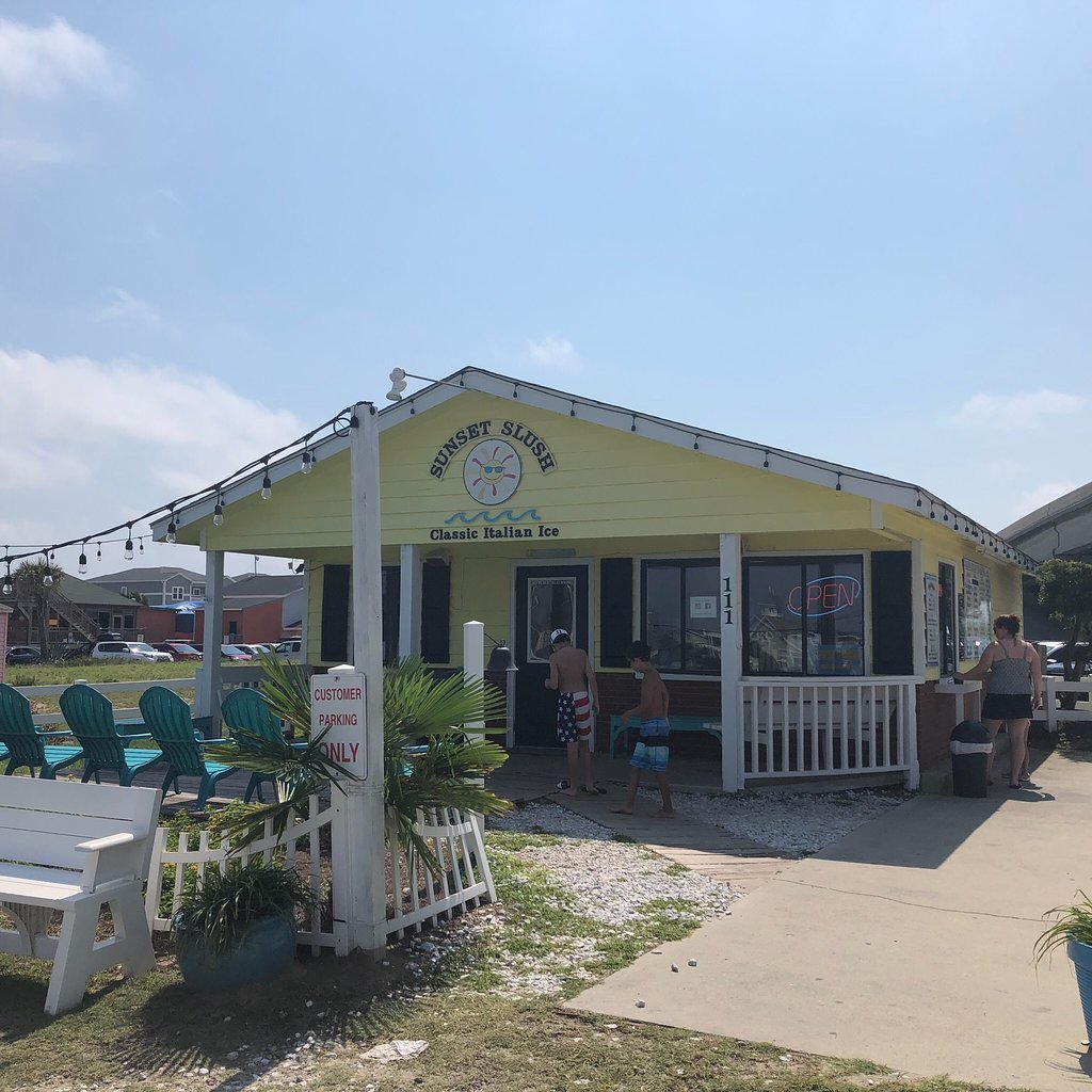 Sunset Slush of Holden Beach - Classic Italian Ice & Ice Cream