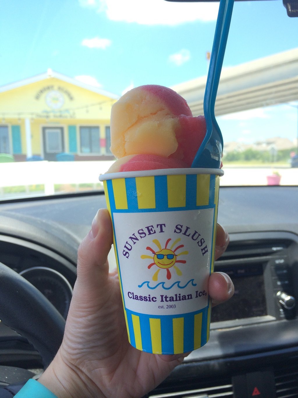 Sunset Slush of Holden Beach - Classic Italian Ice & Ice Cream